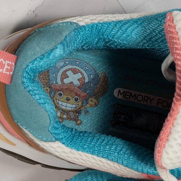 Skechers D'Lites 2 One Piece Women's Sneakers Luffy Limited Edition Size 8 - Picture 12 of 13